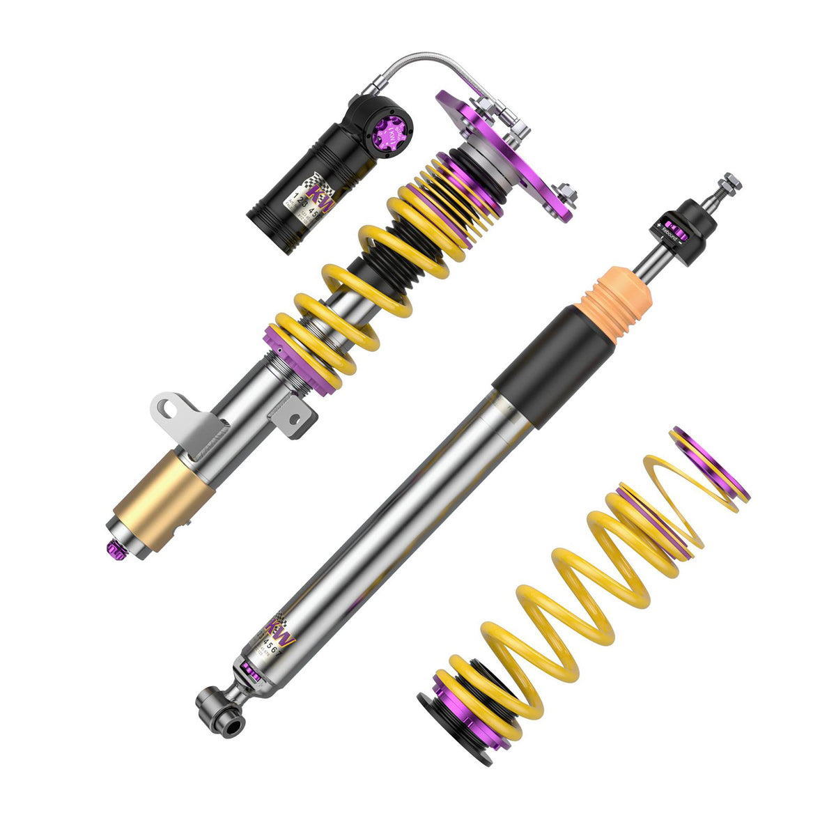 Suspensie Reglabila Coilover KW Clubsport V3 (cu rulment) Honda Civic Type R FE 35250840