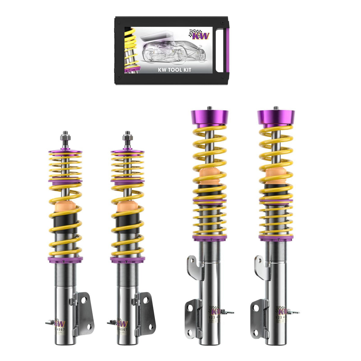 Suspensie Reglabila Coilover KW V3 Toyota MR 2 (W3) 35256005