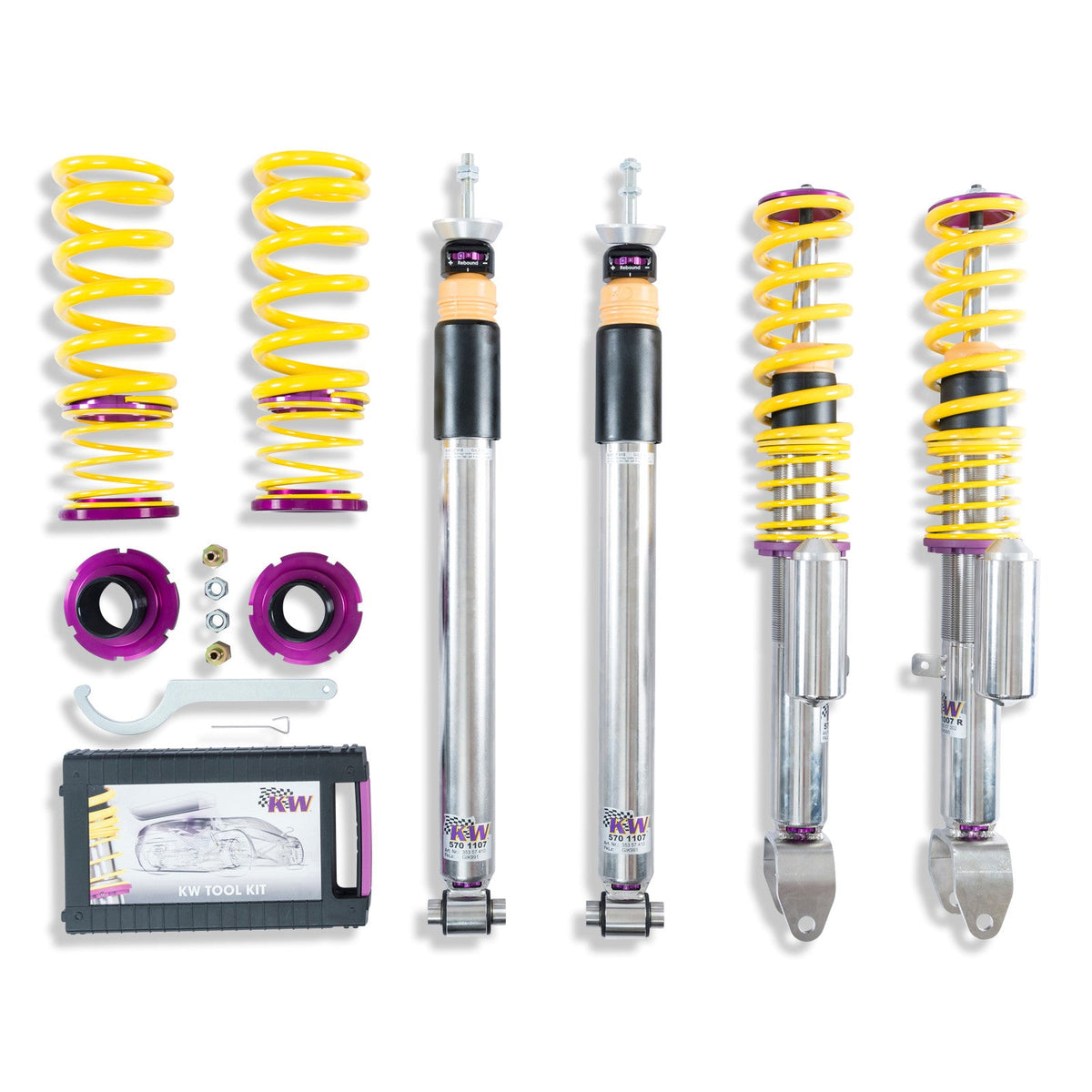 Suspensie Reglabila Coilover KW V3 Lexus RC 200t (XC1) 35257007