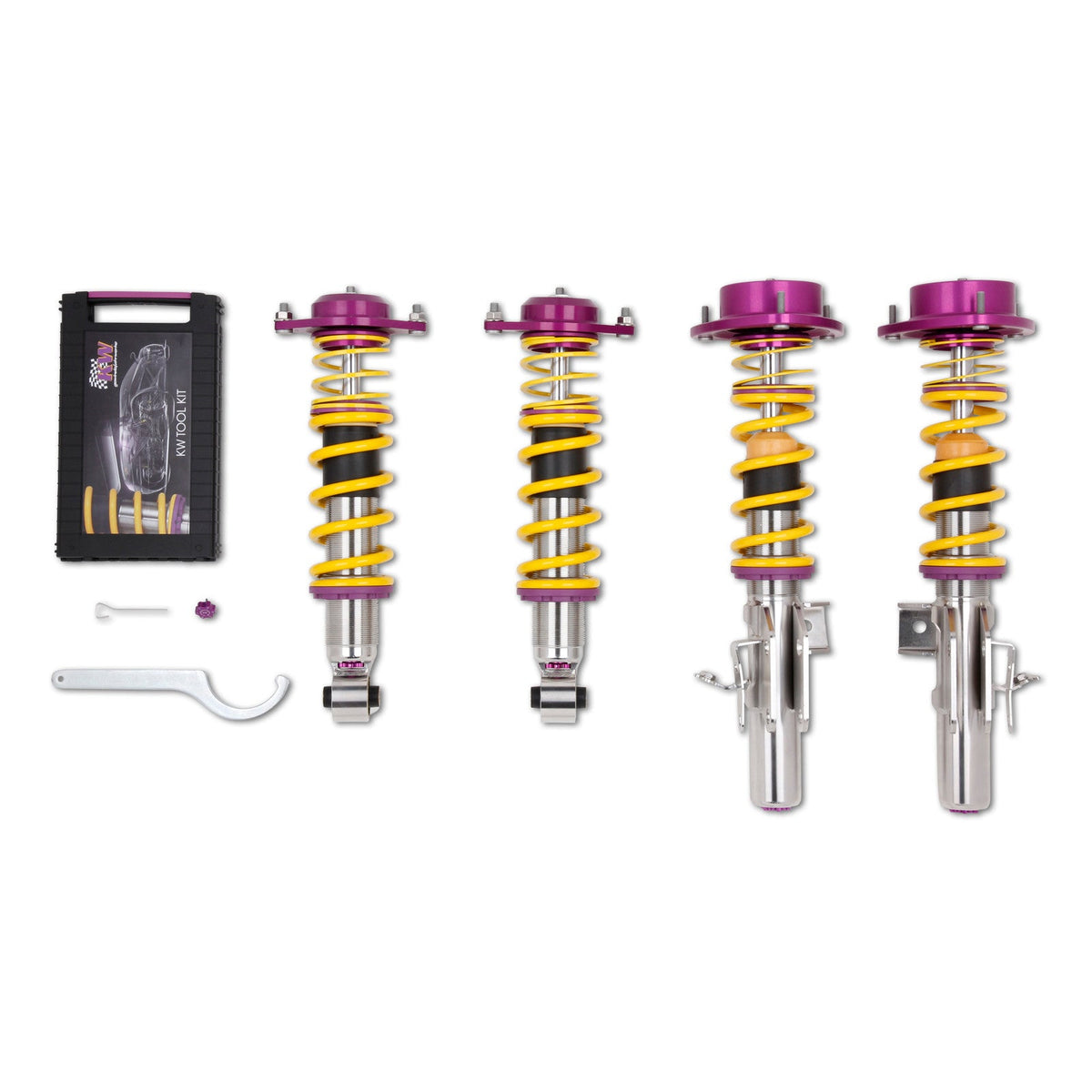 Suspensie Reglabila Coilover KW Clubsport V3 (cu rulment) Subaru BRZ ZC 35258804