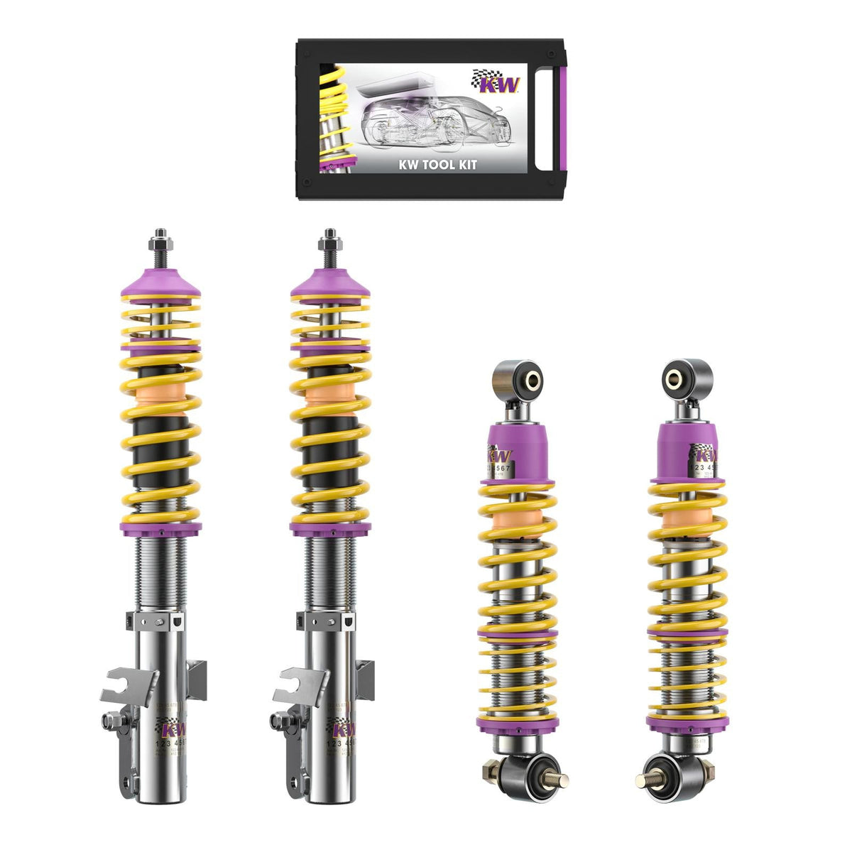 Suspensie Reglabila Coilover KW V3 Porsche 968 968 35271009