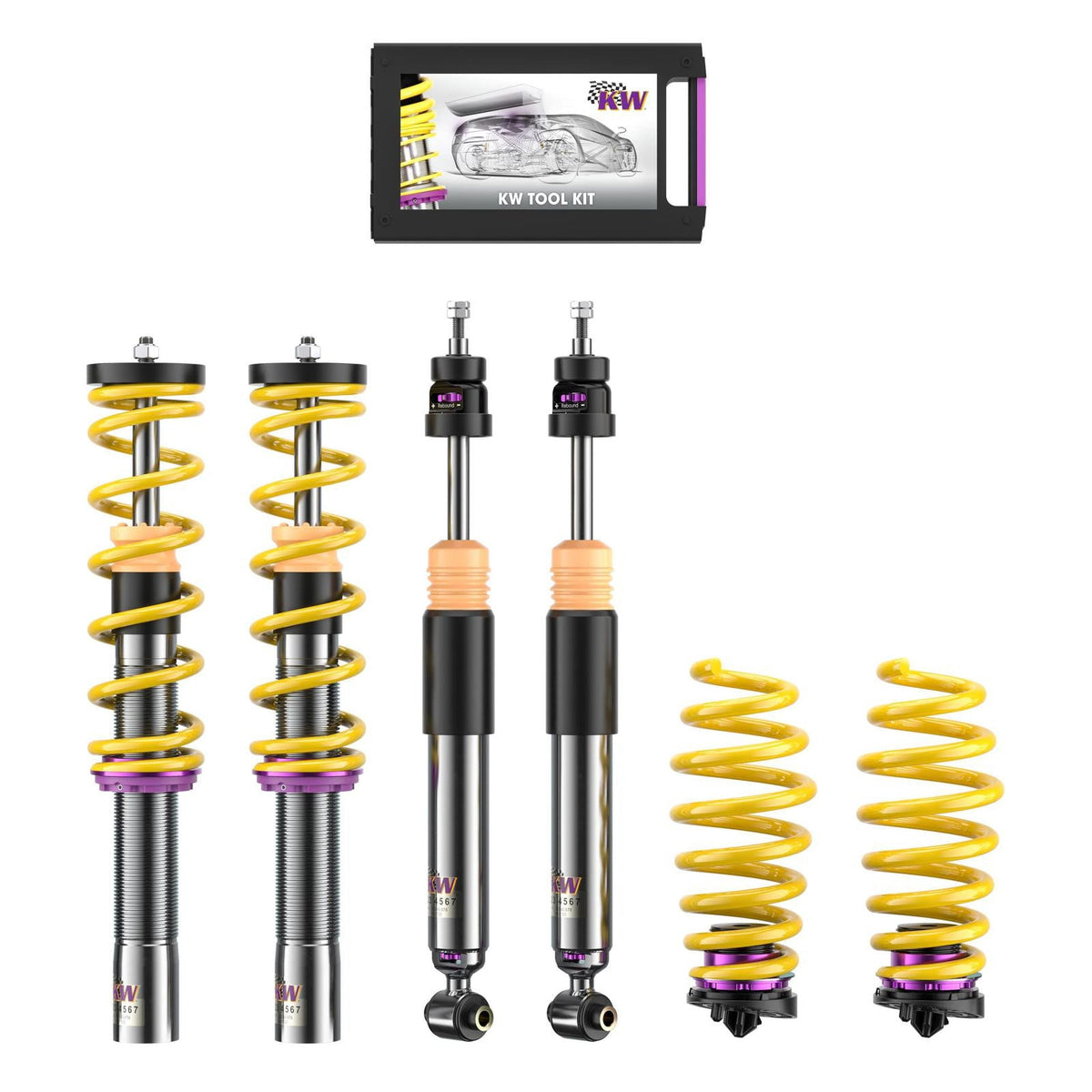 Suspensie Reglabila Coilover KW V3 Porsche Cayenne (9YA) 35271082