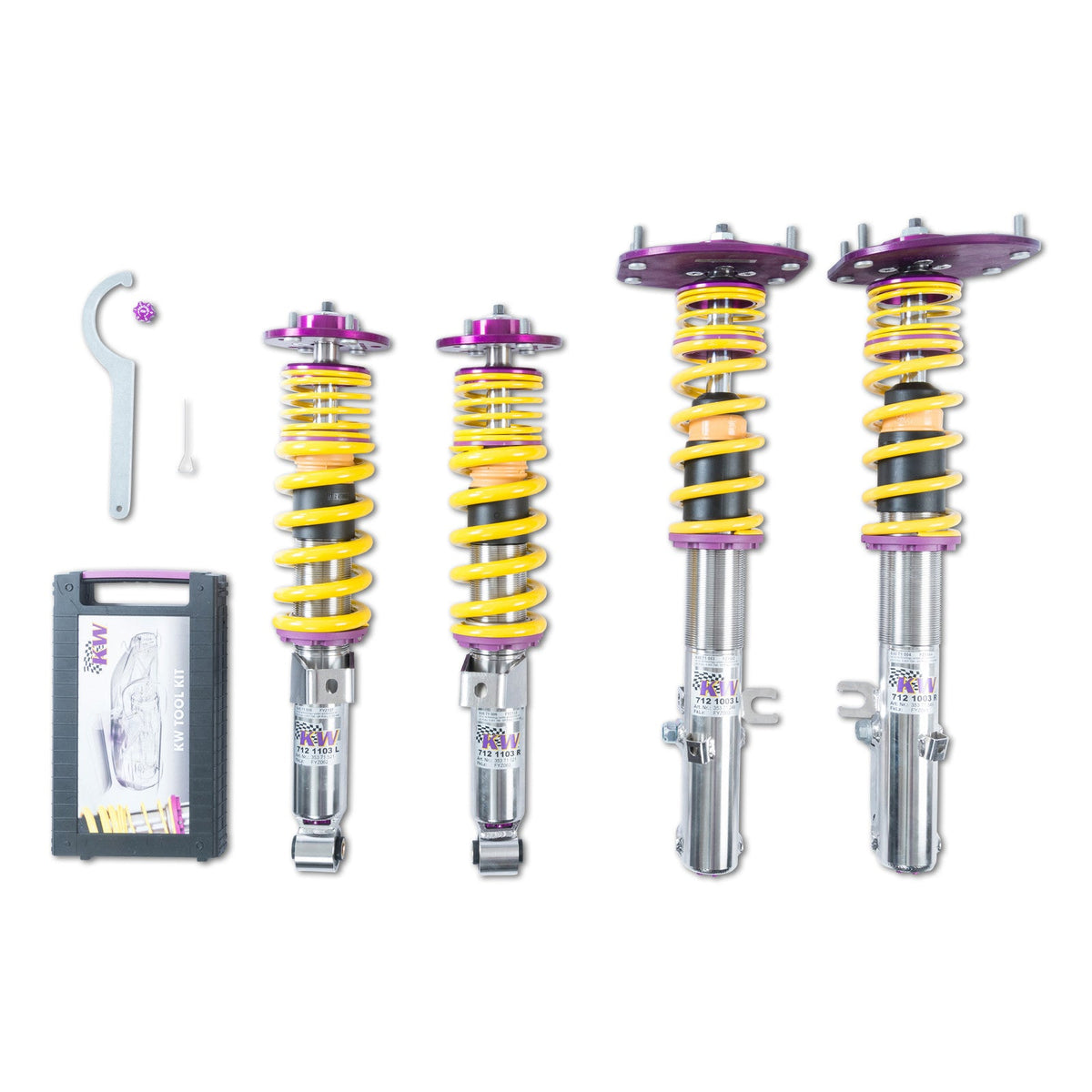 Suspensie Reglabila Coilover KW Clubsport V3 (cu rulment) Porsche 911 993 35271805