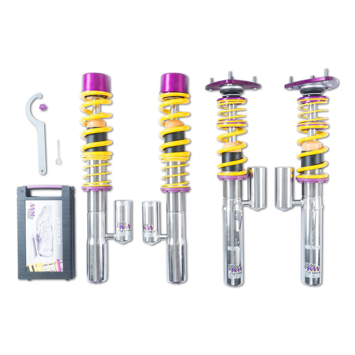 Suspensie Reglabila Coilover KW Clubsport V3 (cu rulment) Porsche BOXSTER 987 35271816