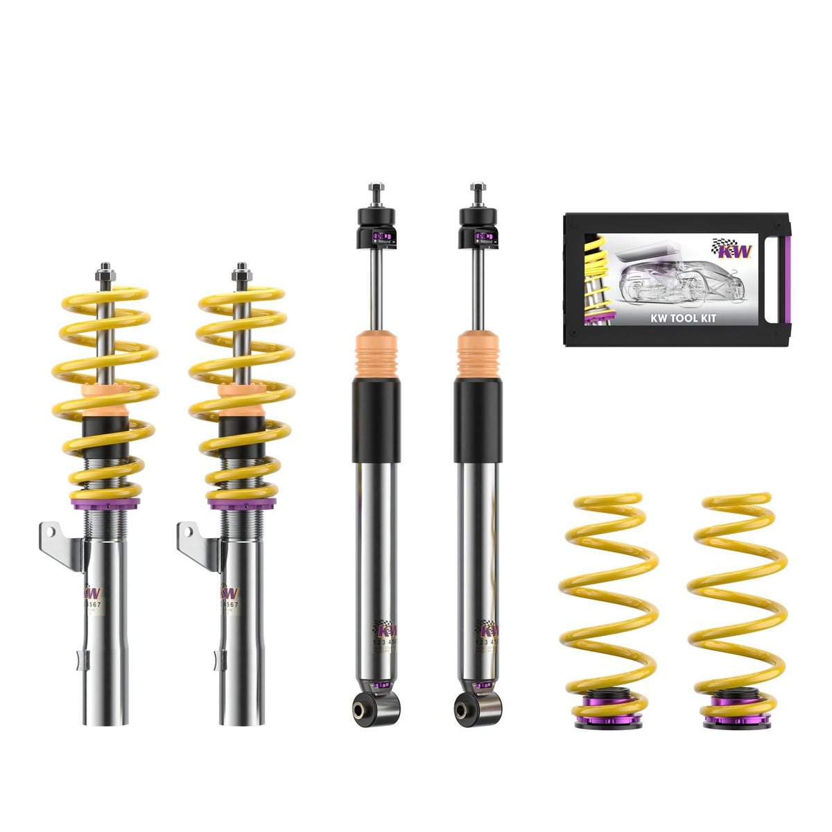 Suspensie Reglabila Coilover KW V3 Seat Leon ST Cupra (5F) 352800AT