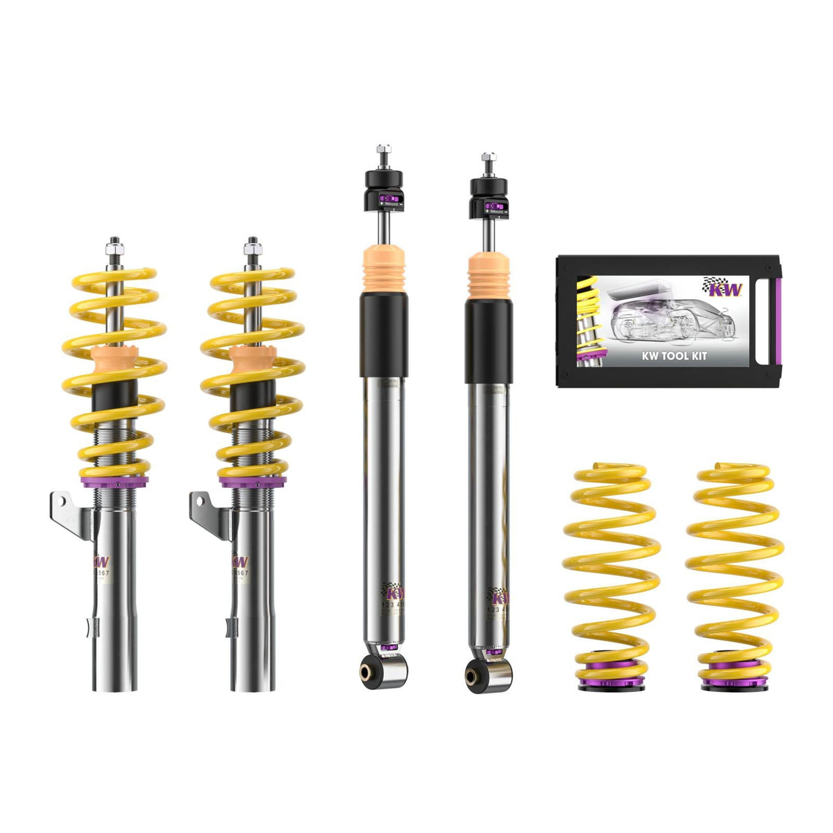 Suspensie Reglabila Coilover KW V3 Volkswagen Golf 7 352800CC