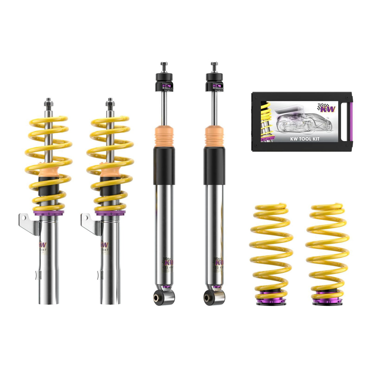 Suspensie Reglabila Coilover KW V3 Audi A3 1M 352800CT