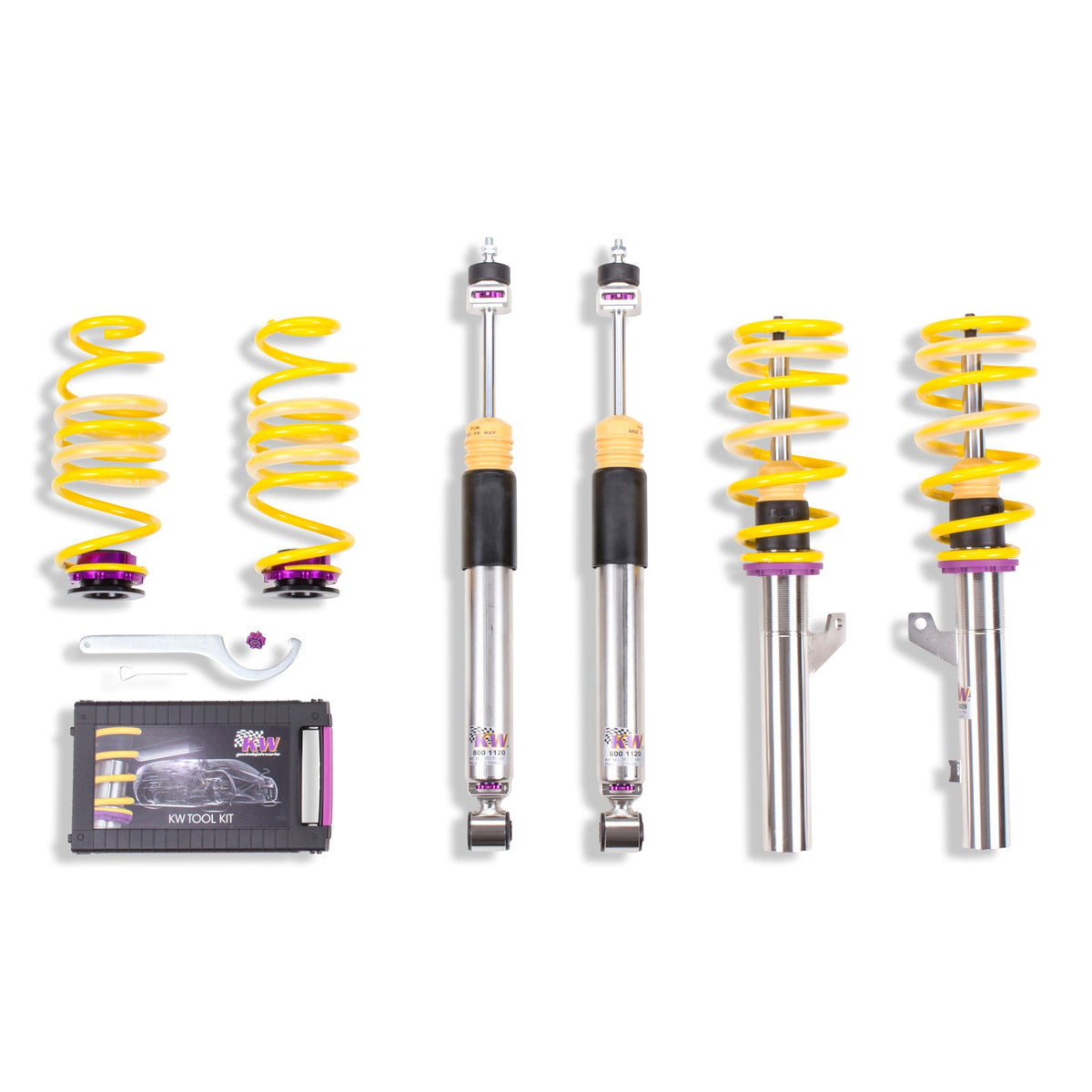 Suspensie Reglabila Coilover KW V3 - Skoda Octavia, Audi A3, Seat LEON si altele (35281028)