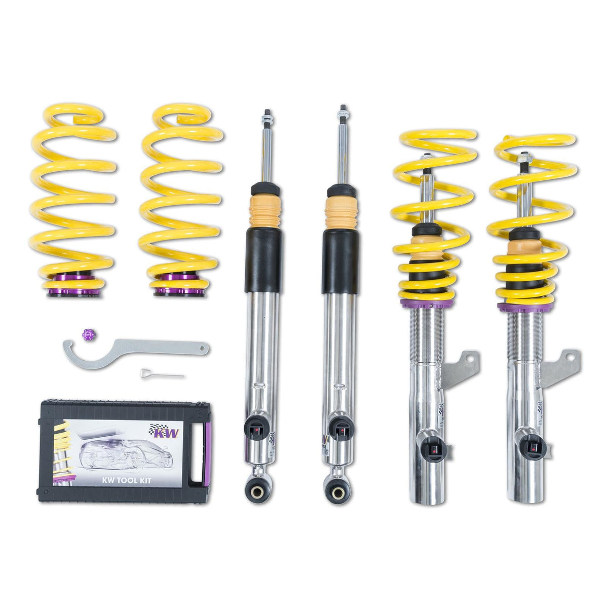 Suspensie Reglabila Coilover DDC KW DDC Plug & Play - Volkswagen Tiguan II, Skoda KODIAQ, Audi Q3 si altele (39080049)
