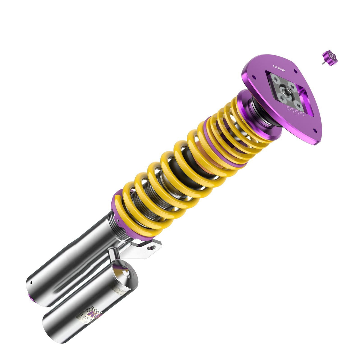 Suspensie Reglabila Coilover KW Clubsport V4 (cu rulment) - Audi TT si altele (397102DV)