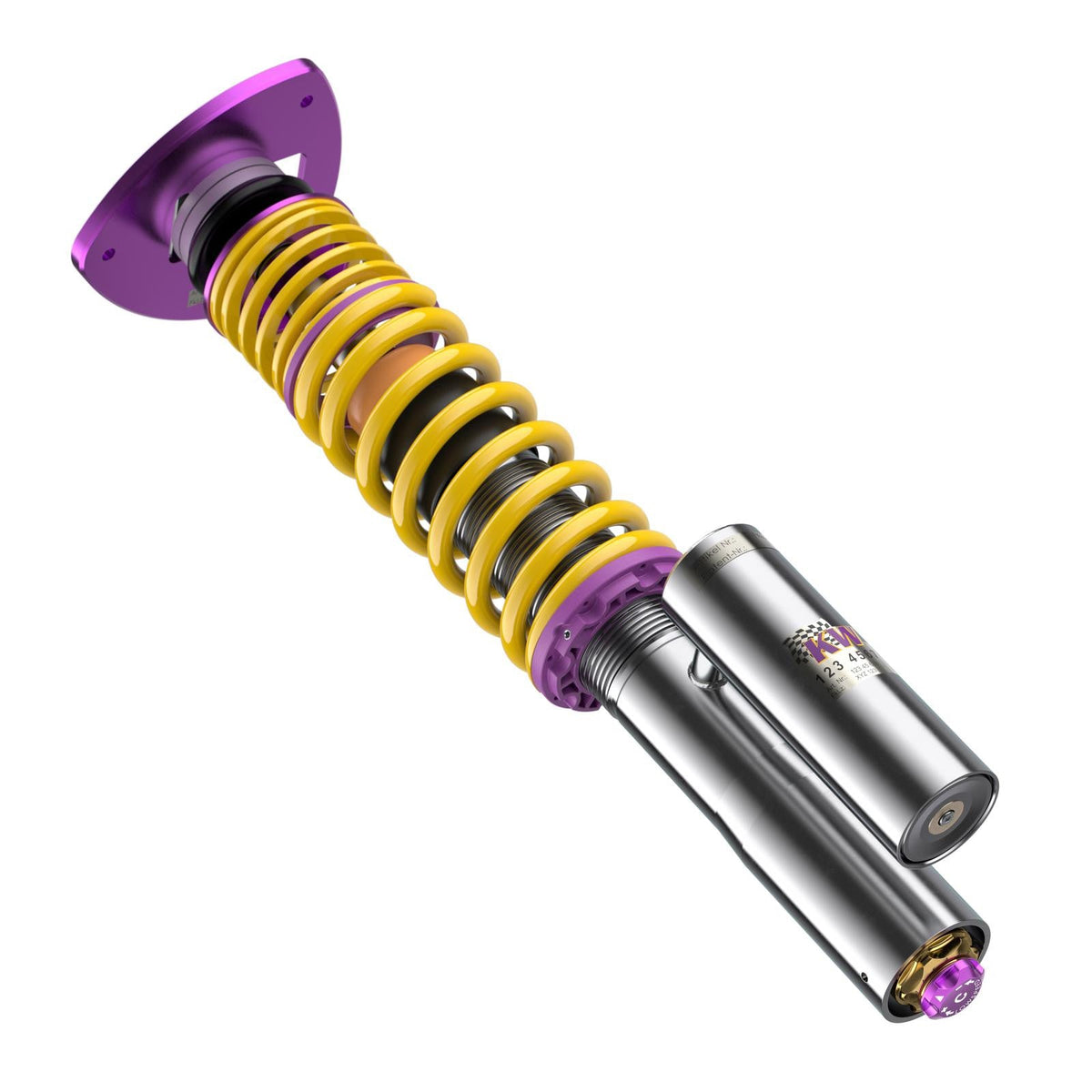 Suspensie Reglabila Coilover KW Clubsport V4 (cu rulment) - Audi TT si altele (397102DV)
