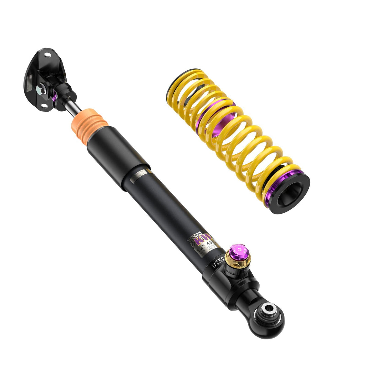 Suspensie Reglabila Coilover KW Clubsport V4 (cu rulment) - Audi TT si altele (397102DV)