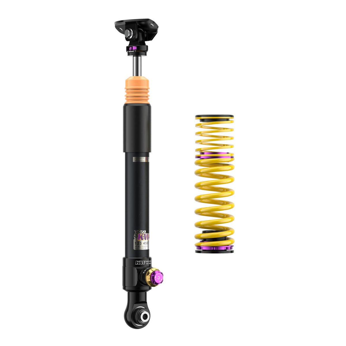 Suspensie Reglabila Coilover KW Clubsport V4 (cu rulment) - Audi TT si altele (397102DV)