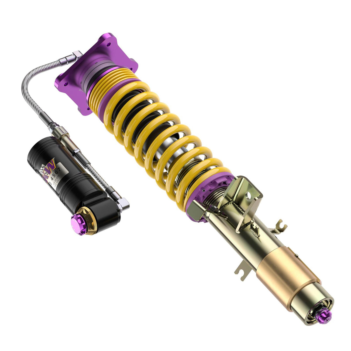 Suspensie Reglabila Coilover KW Clubsport V4 (cu rulment) - BMW 3 si altele (397202CL)