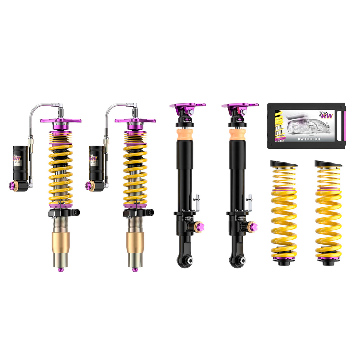 Suspensie Reglabila Coilover KW Clubsport V4 (cu rulment) BMW M2 (G87) 397202EB