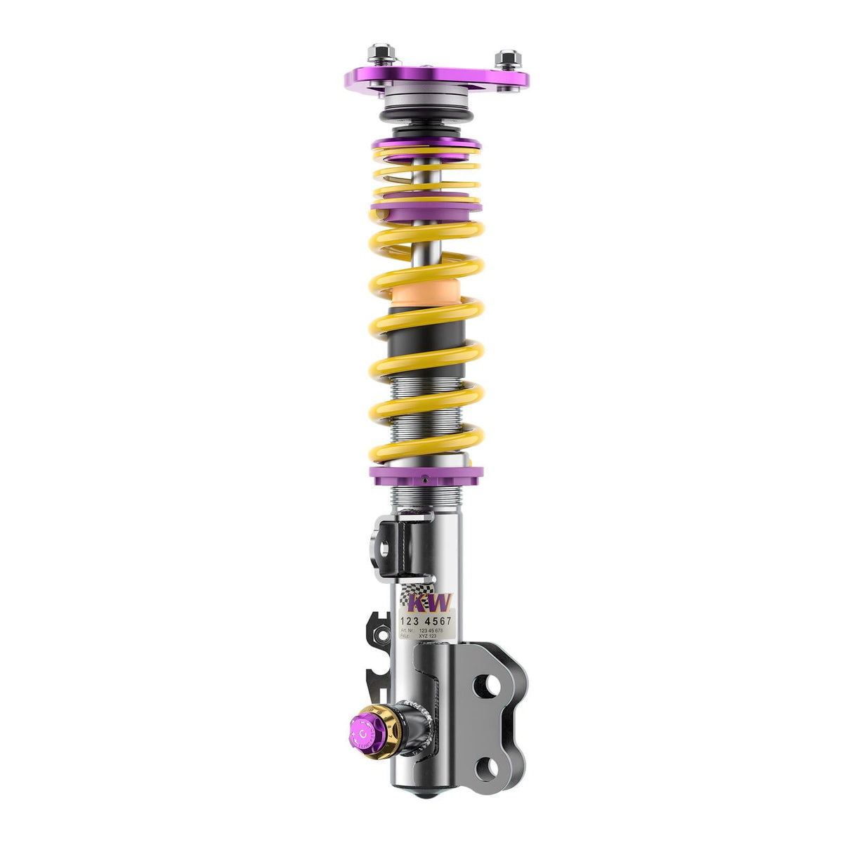 Suspensie Reglabila Coilover KW Clubsport V4 (cu rulment) Toyota GR Yaris Facelift (XPA1G) 39756227