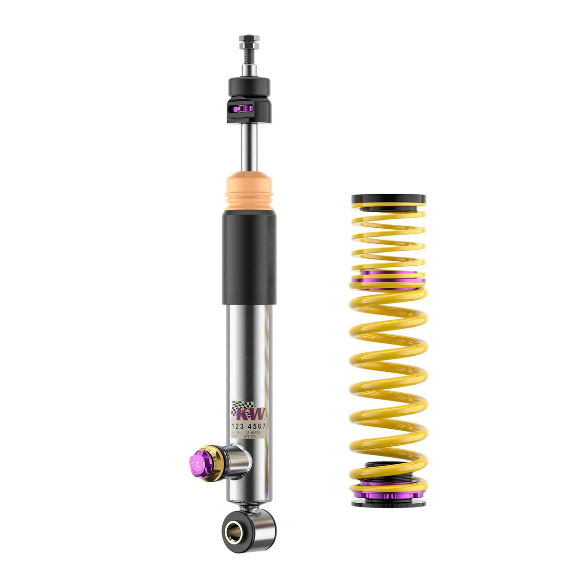 Suspensie Reglabila Coilover KW Clubsport V4 (cu rulment) Toyota GR Yaris Facelift (XPA1G) 39756227