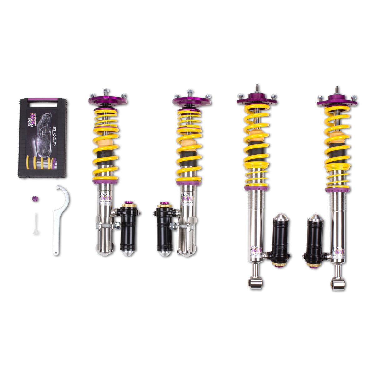 Suspensie Reglabila Coilover KW Clubsport V4 (cu rulment) Mitsubishi Lancer EVO 10 CZ0 39765217