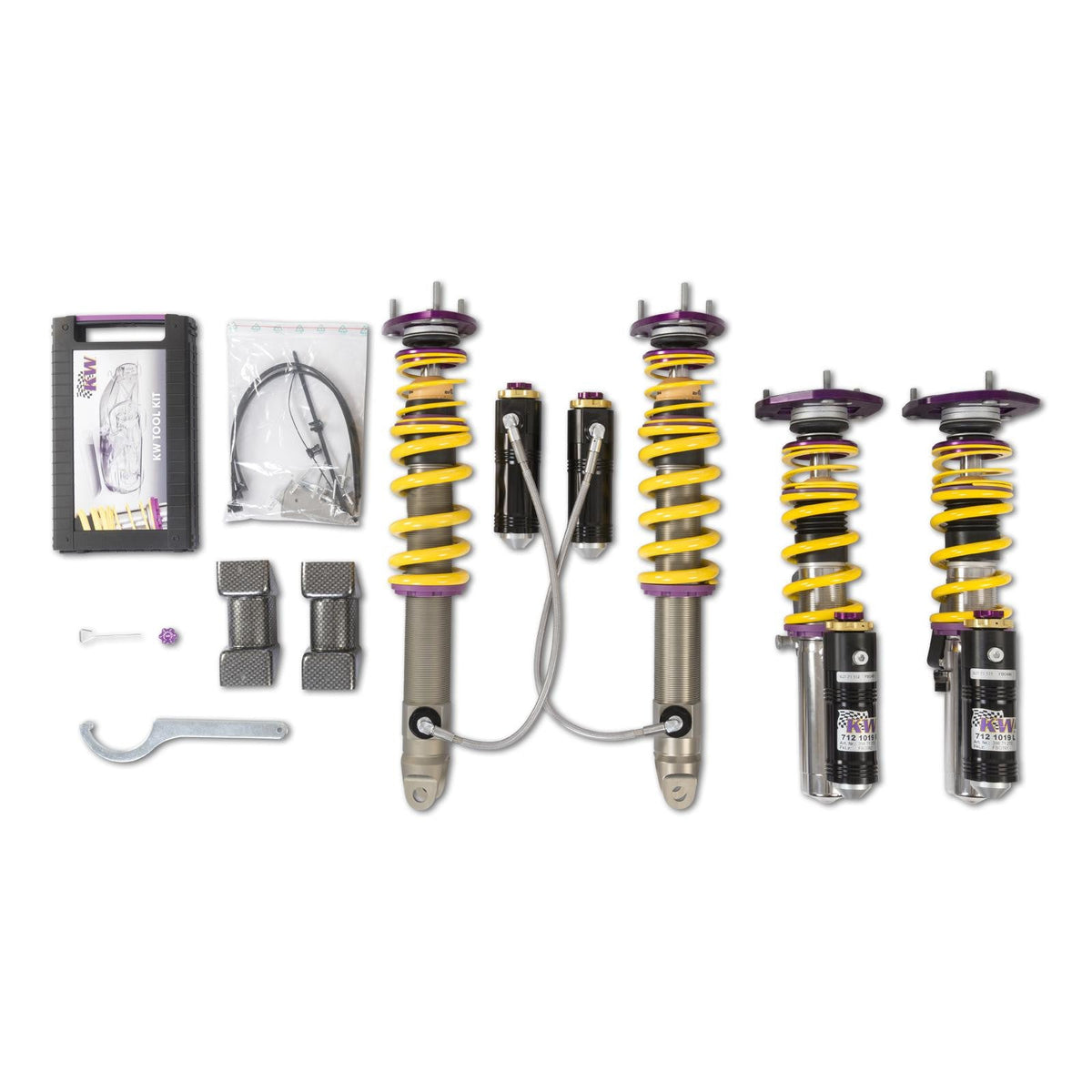 Suspensie Reglabila Coilover KW Clubsport V4 (cu rulment) Porsche 911 964 39771251