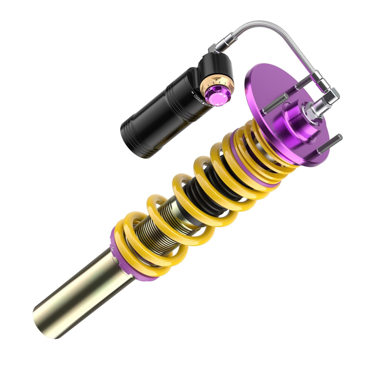 Suspensie Reglabila Coilover KW Clubsport V4 (cu rulment) Porsche 718 Cayman (982) 39771288