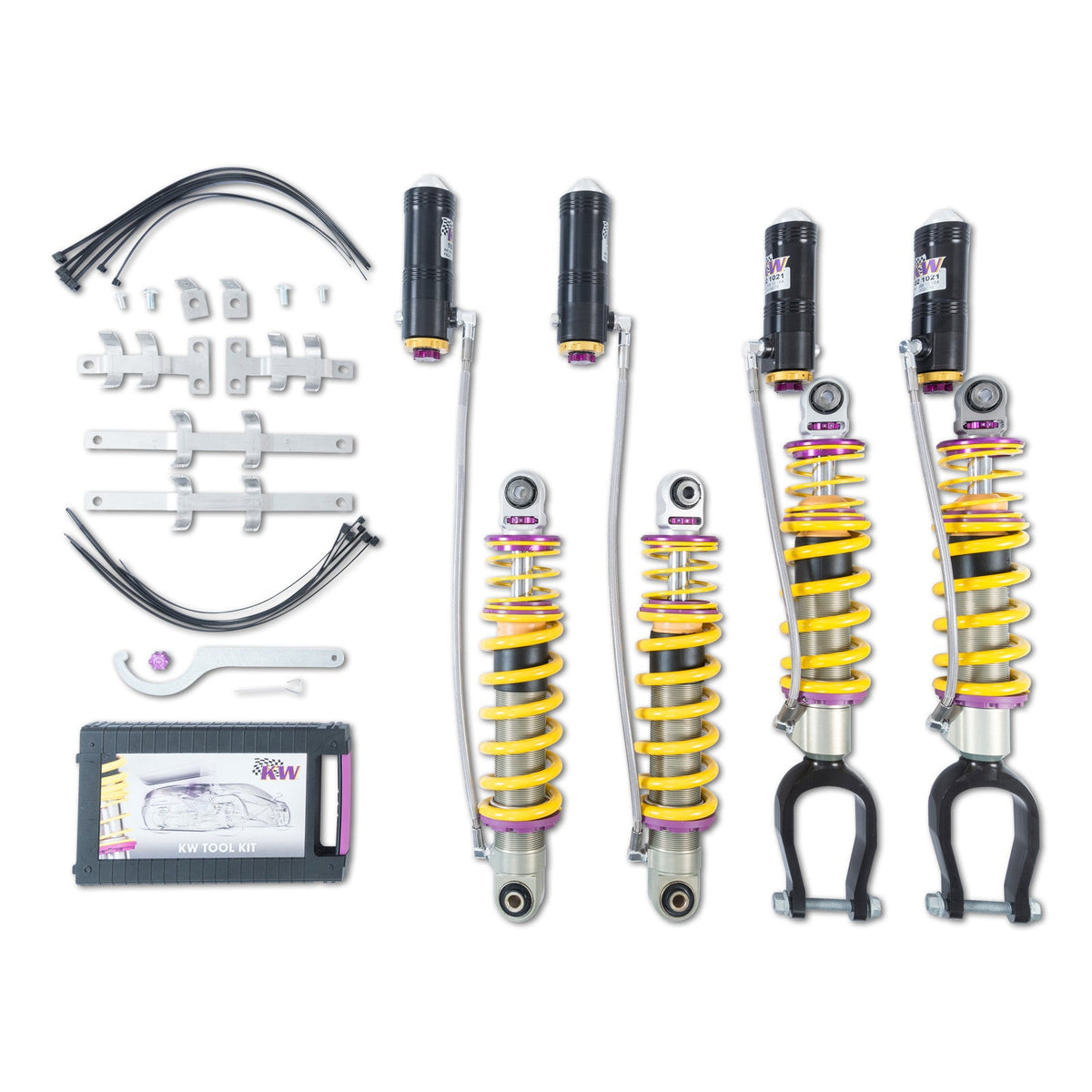 Suspensie Reglabila Coilover KW V4 Audi R8 (4S) 3A7100AM