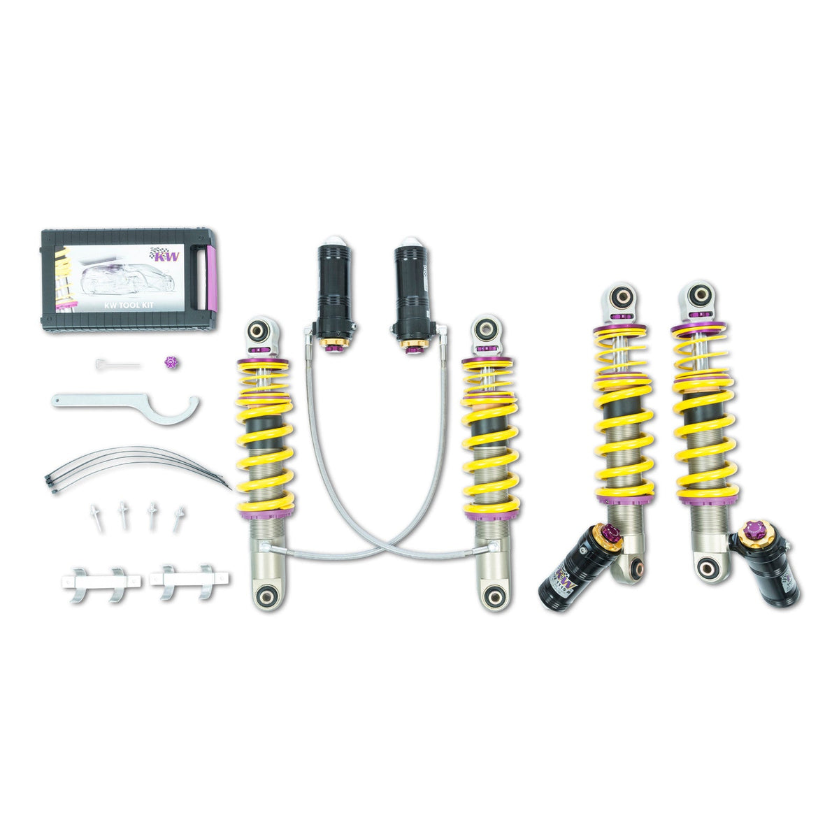 Suspensie Reglabila Coilover KW V4 Audi R8 (42) 3A711004