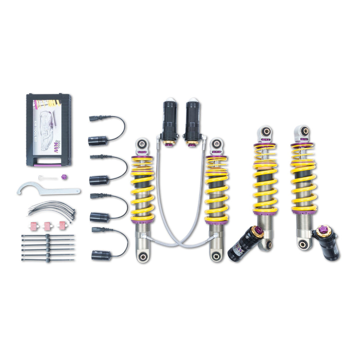 Suspensie Reglabila Coilover KW V4 Audi R8 (42) 3A711005
