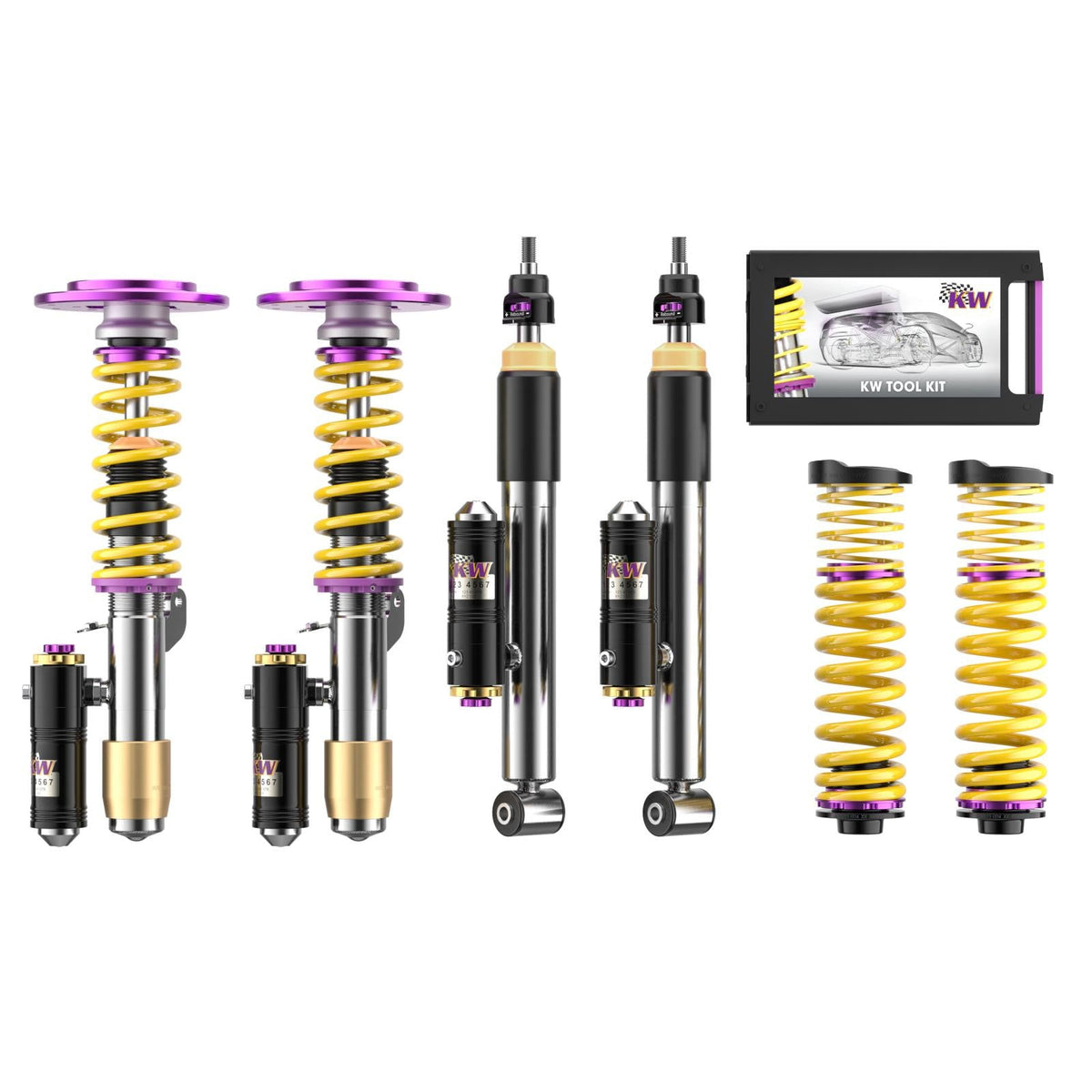 Suspensie Reglabila Coilover KW V4 BMW M2 (F87) 3A7200BH