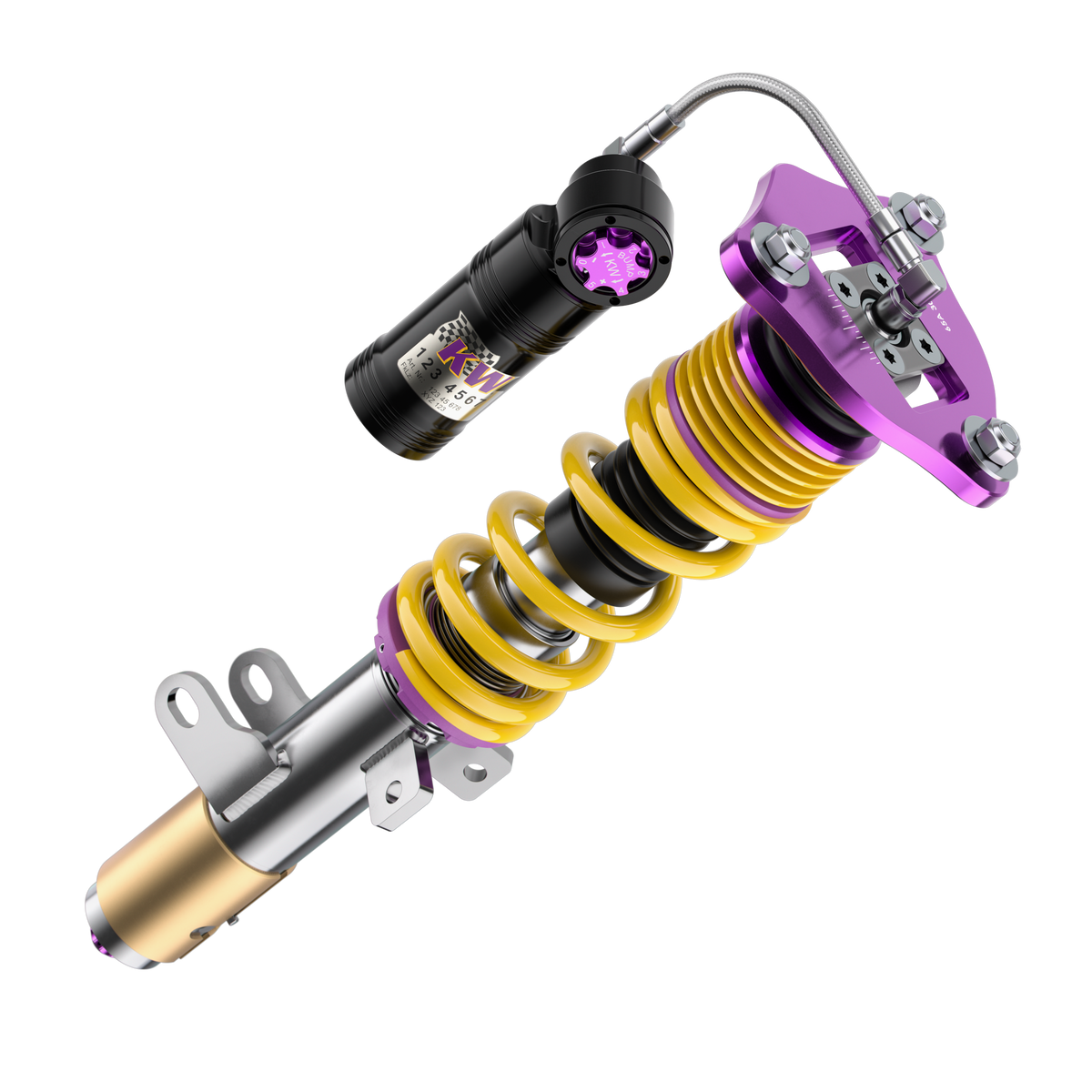 Suspensie Reglabila Coilover KW Clubsport V3 (cu rulment) Audi A3 8V 3528080H, amortizor fata