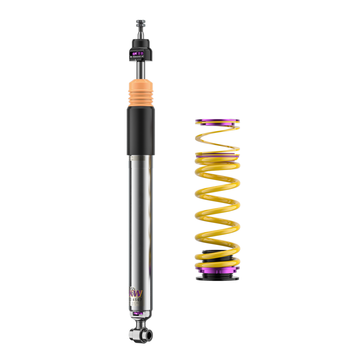 Suspensie Reglabila Coilover KW Clubsport V3 (fara rulment) Audi RS4 B8 35210761, amortizor spate