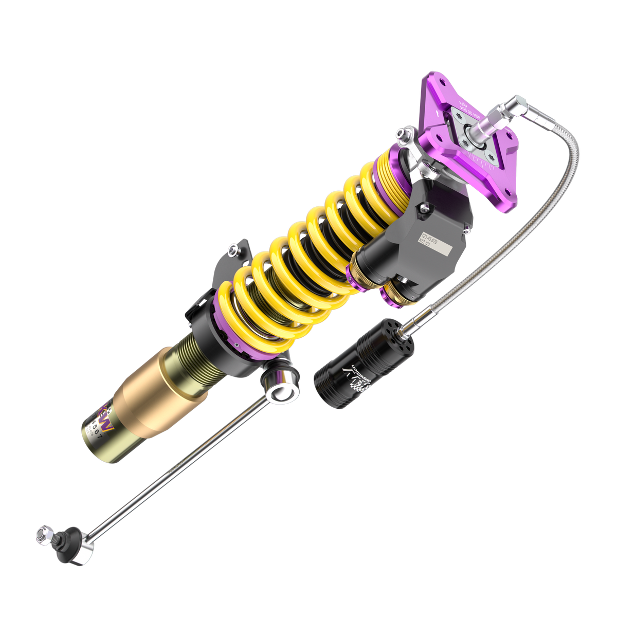 Suspensie Reglabila Coilover KW Clubsport V5 (cu rulment) Mercedes-Benz AMG GT R (197) 309012500C, amortizor fata