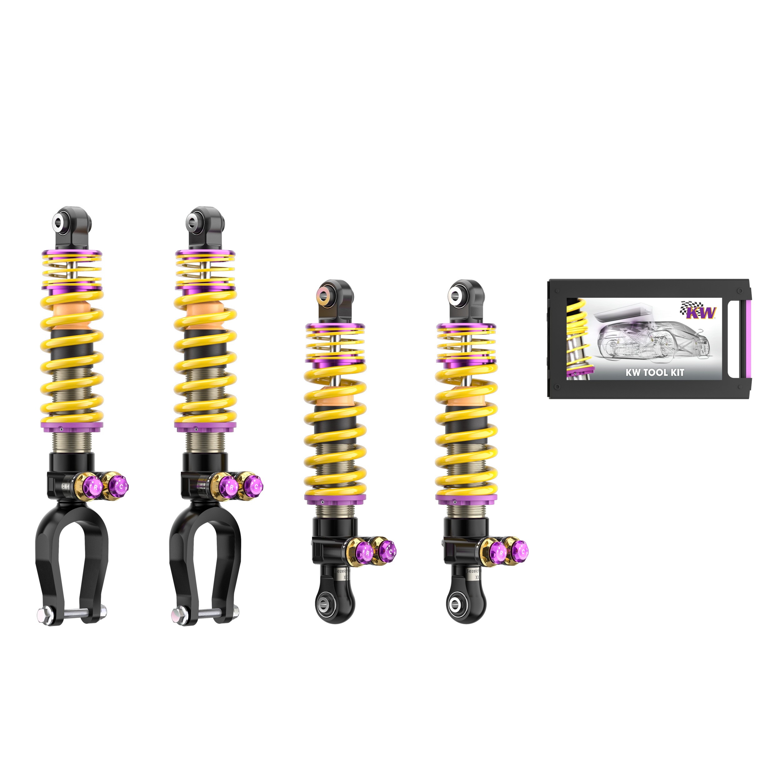 Coilover KW V5 Porsche Carrera GT (980) - 3097100A