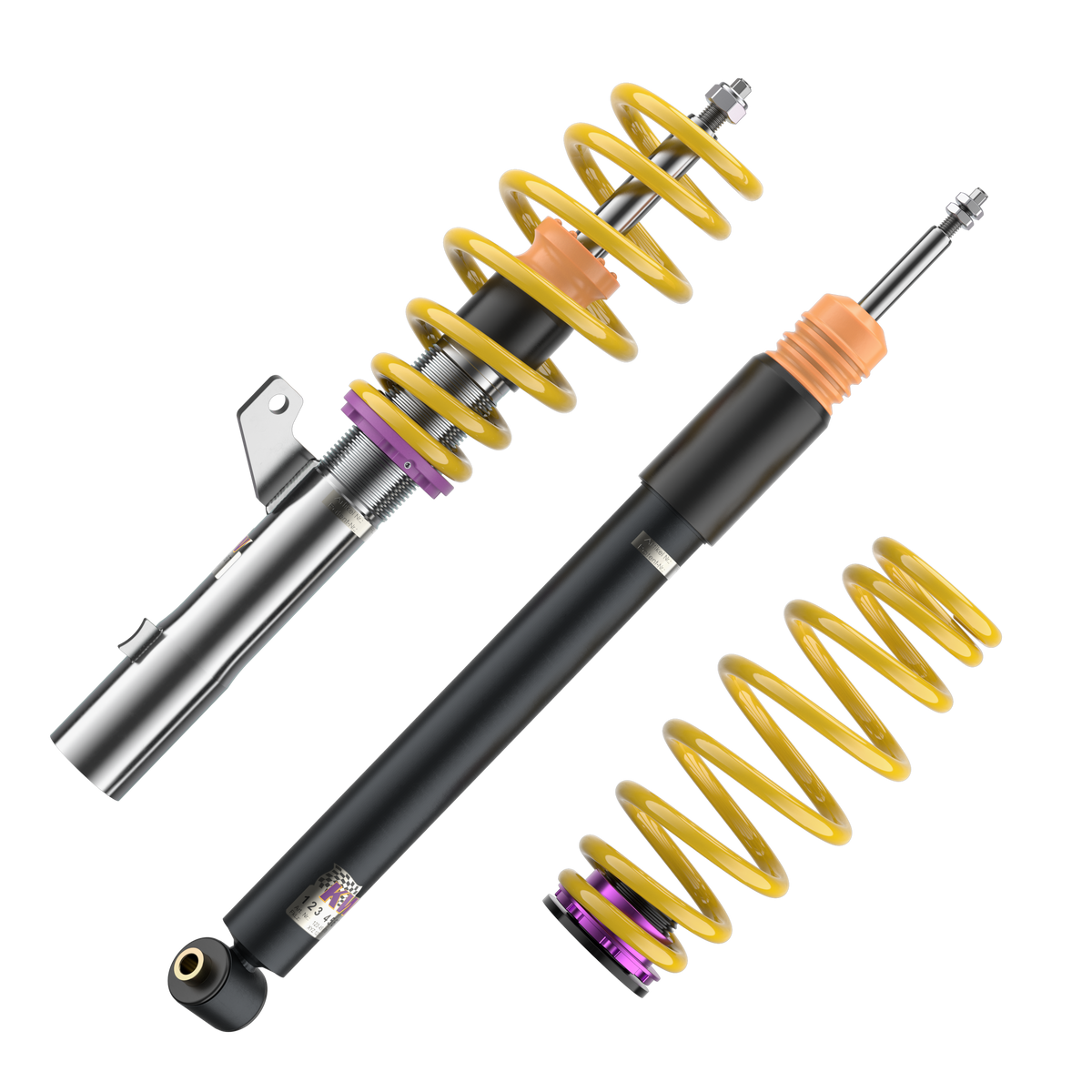 Suspensie Reglabila Coilover KW V2 Audi A4 B6 15210029, componentele kitului