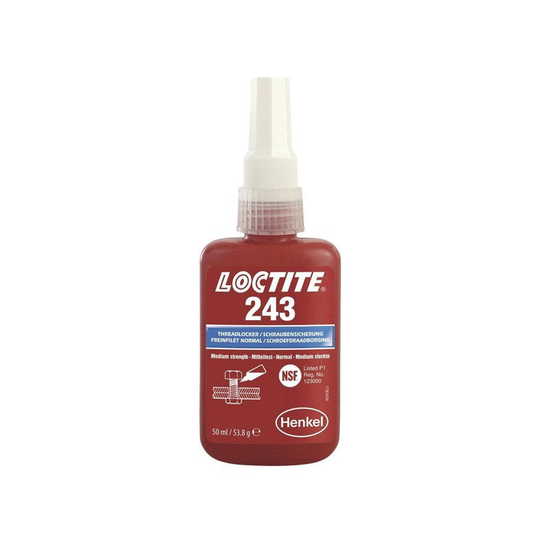 Loctite 243 Frenaj Filet Mediu, 50 ml