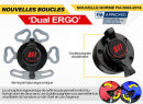 Centura 6 puncte RRS FIA 3" 2" pentru HANS® Superlight 2.8Kg - Albastru