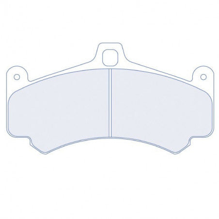Placute Frana Fata CL Brakes RC6 - PORSCHE 997 GT3