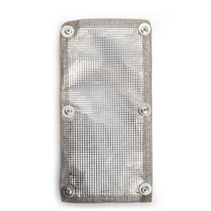 Protectie Termica Inox Cool It cu Coliere, latime 150mm
