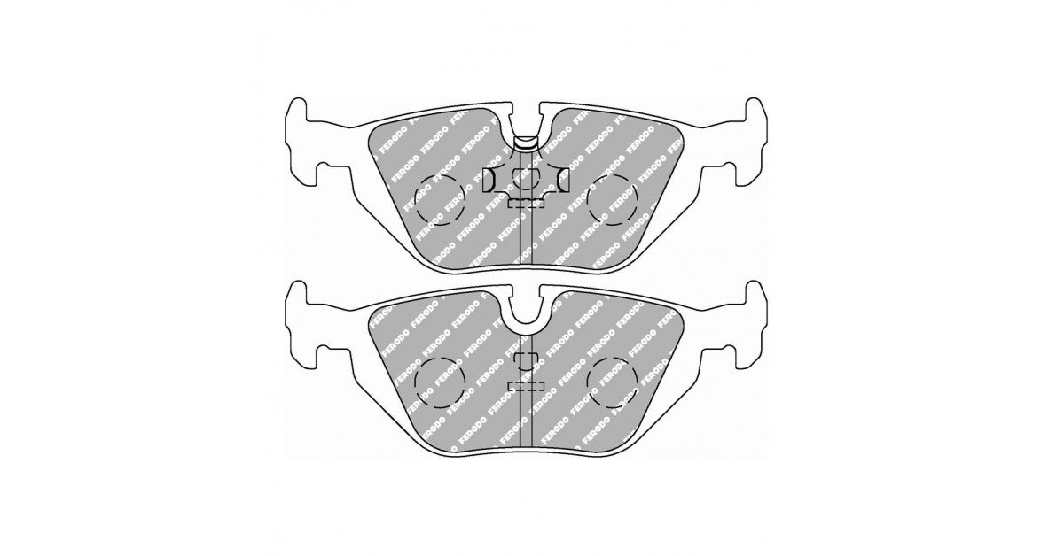 Placute Frana Spate Ferodo Racing DS Performance pentru Bmw 3 Series 316 I 09.90 - 09.93 Etrier ATE