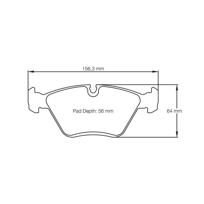 Placute Frana Pagid RSL1/RSL29 Endurance - Alfa Romeo 156, BMW 120d/330i/M3