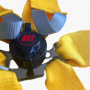 Centura 6 puncte RRS FIA 3" 2" pentru HANS® 2.8Kg Galben