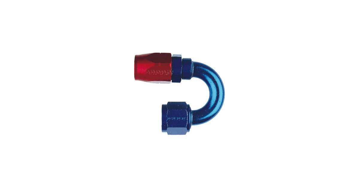 Fitting AN8  180° -  Goodridge  - Aluminiu