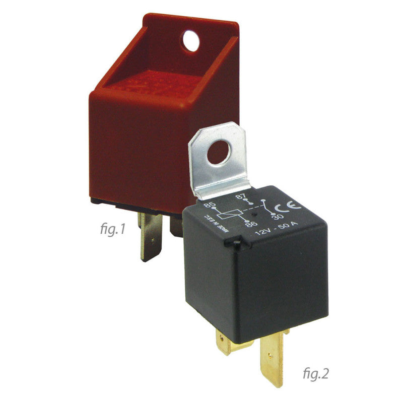 Let's Race 12V 70A Power Relay, 4 Pin, with Resistor