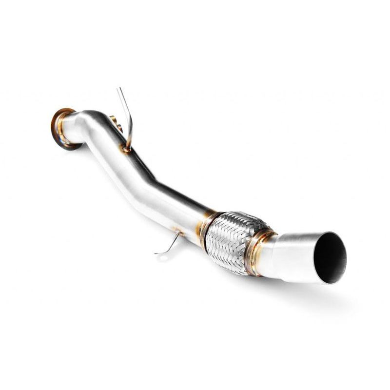 Downpipe RM-Motors BMW E60, E61 535d M57N - 63,5 mm (racord 70 mm)