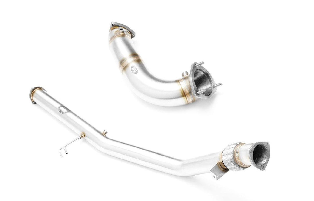 Downpipe RM-Motors AUDI A4 B7 2.7, 3.0 TDI (CATALIZATOR + DPF) - 76 mm