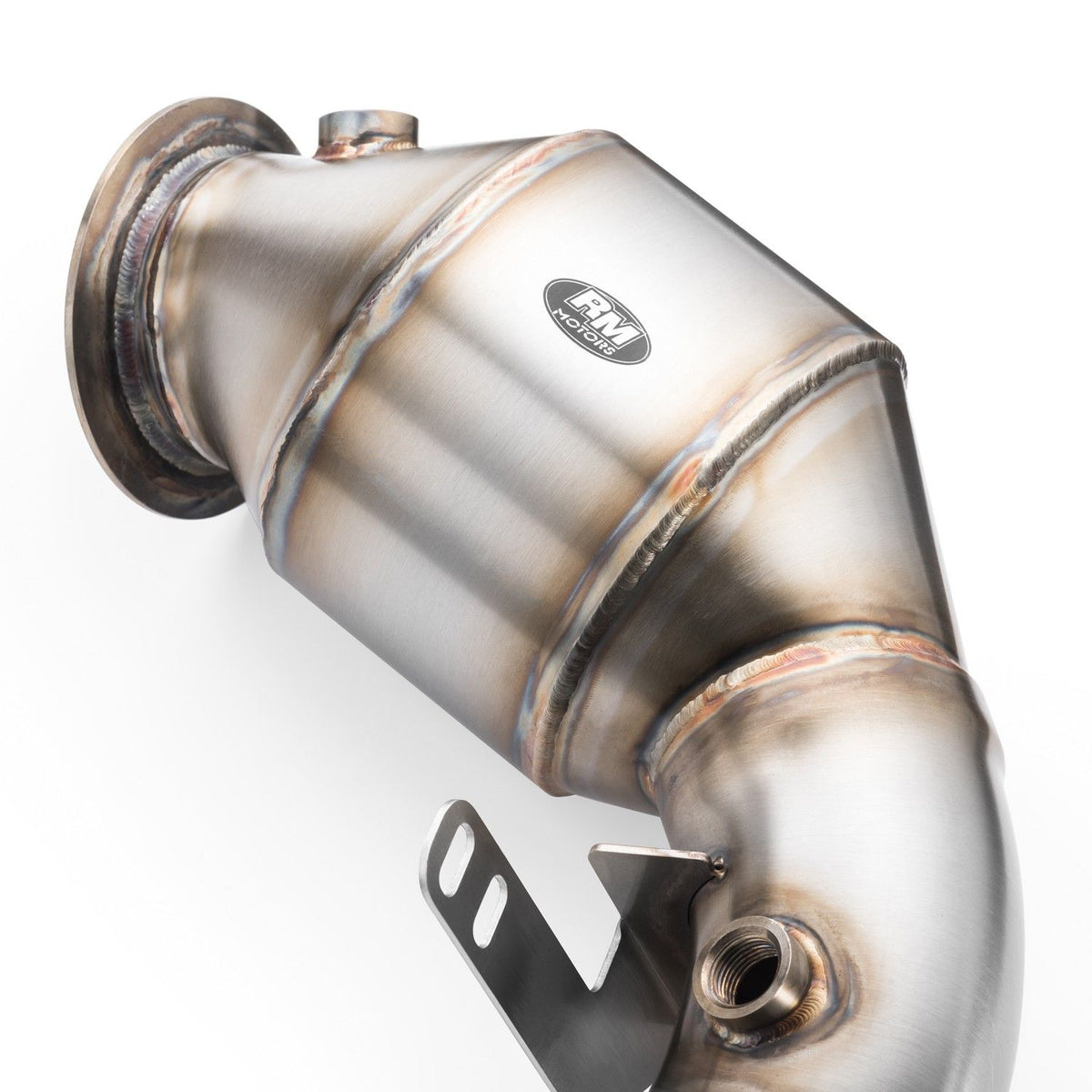 Downpipe RM-Motors BMW M5 F90 + CATALIZATOR HJS 300 cpsi EURO 6