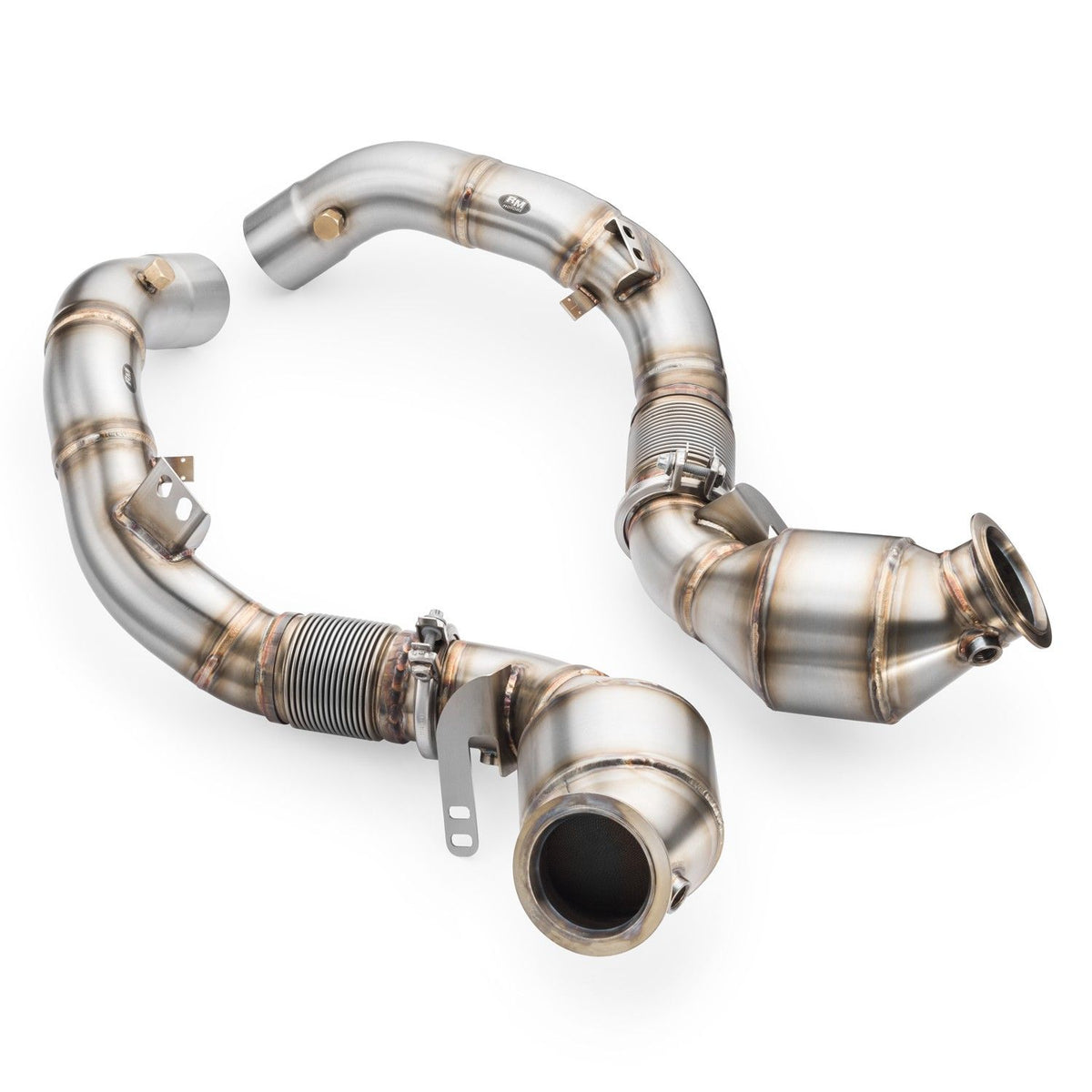 Downpipe RM-Motors BMW M8 F91 + CATALIZATOR HJS 300 cpsi EURO 6
