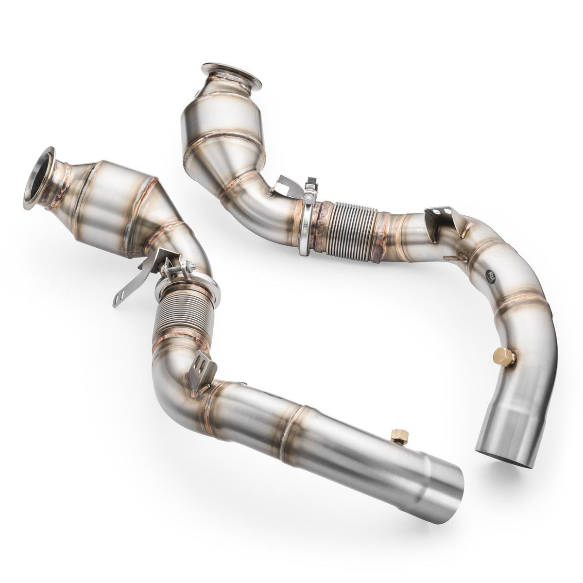 Downpipe RM-Motors BMW M8 F92 + CATALIZATOR HJS 300 cpsi EURO 6