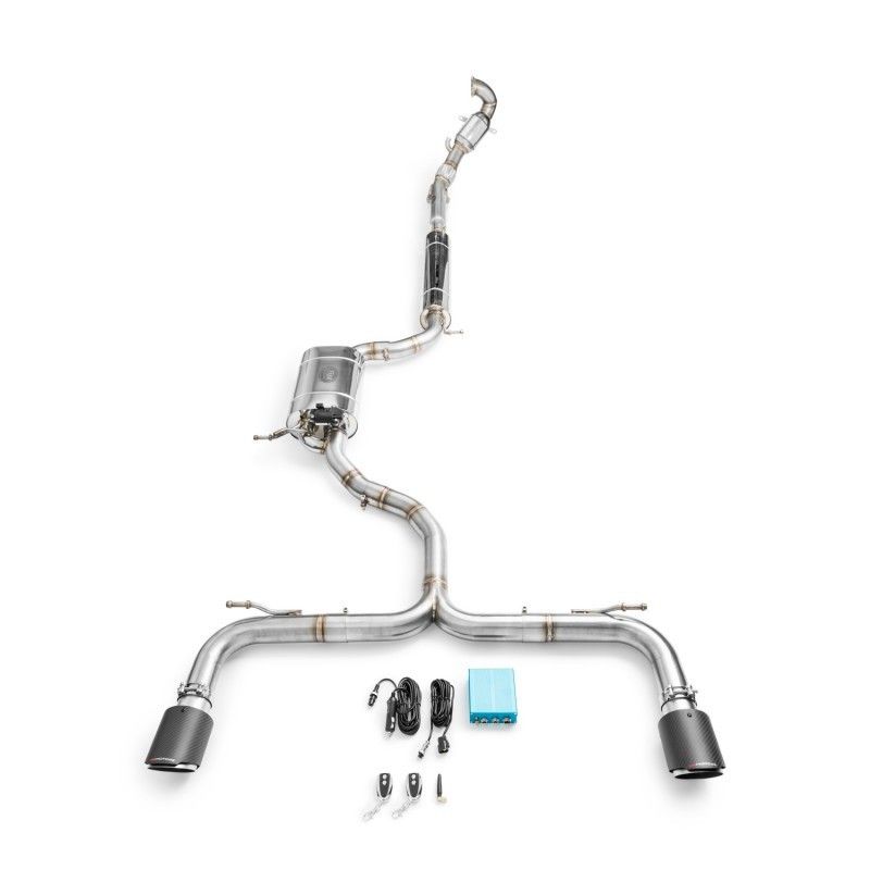 Sistem de evacuare complet pentru Volkswagen Golf 7 VII GTI cu catalizator sport