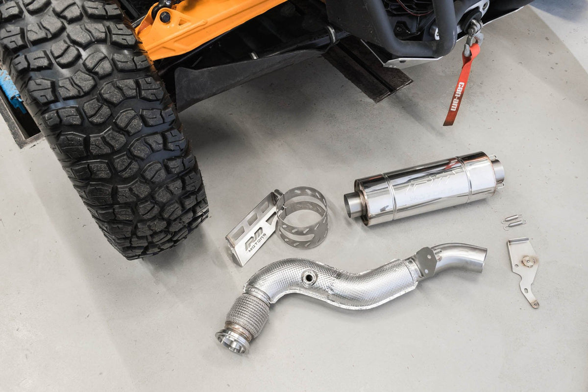 Can Am Maverick X3 Turbo evacuare sport cu Toba esapament
