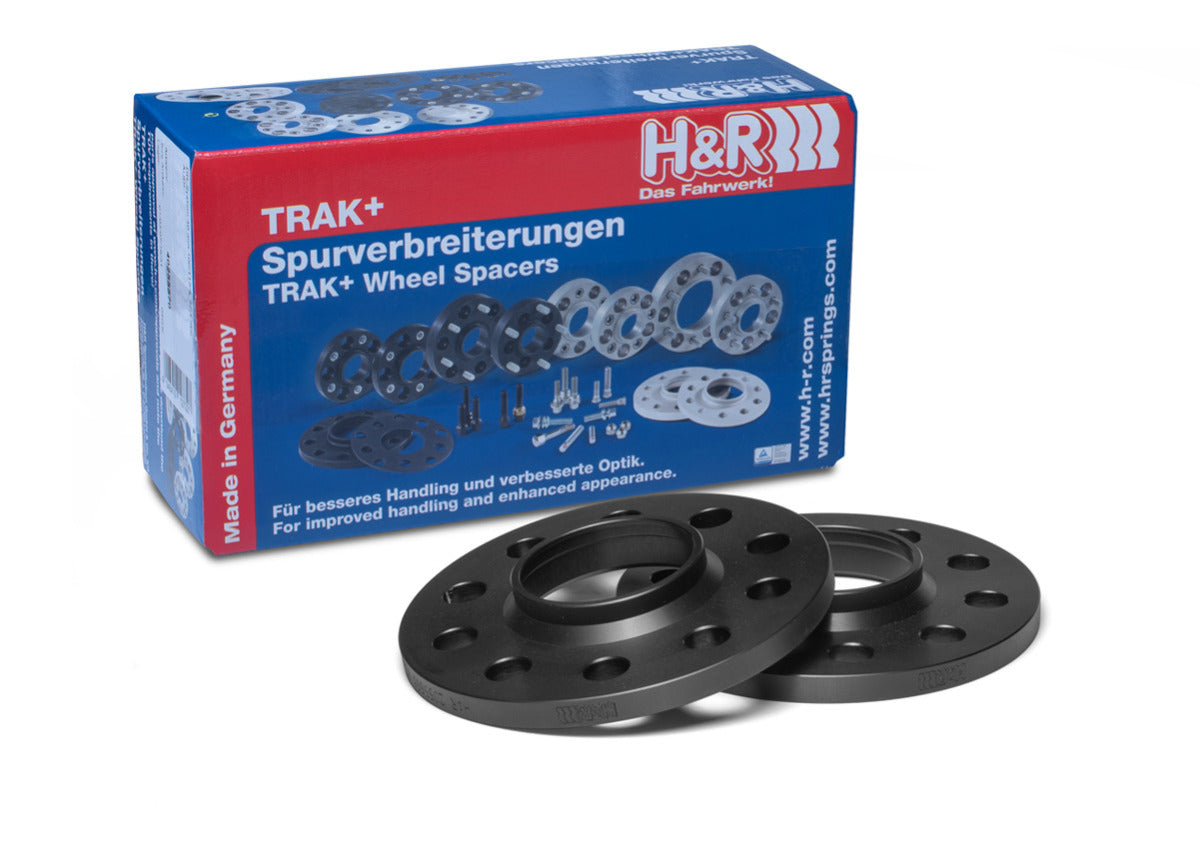 Set 2 distantiere roata H&R 10mm - 5x112 CB 57.1 (negru)